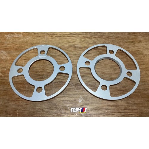 82-92 Mk1 Pair of Spacer Shims 4x100 for Nissan Micra Wheel Spacers 5mm 